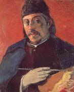 Paul Gauguin Take a palette of self-portraits oil painting picture wholesale